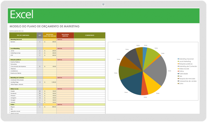 Marketing Budget Plan - PT