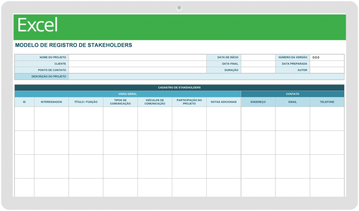 Stakeholder Register - PT